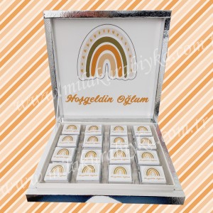 Gökkuşağı Tema Çikolata